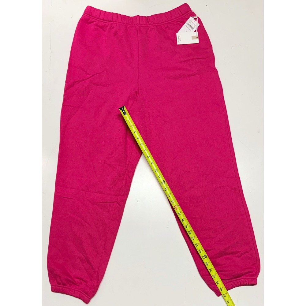 GOOD AMERICAN Love Potion Women Fuchsia Pink Sweatpants Joggers New‎ With Tags